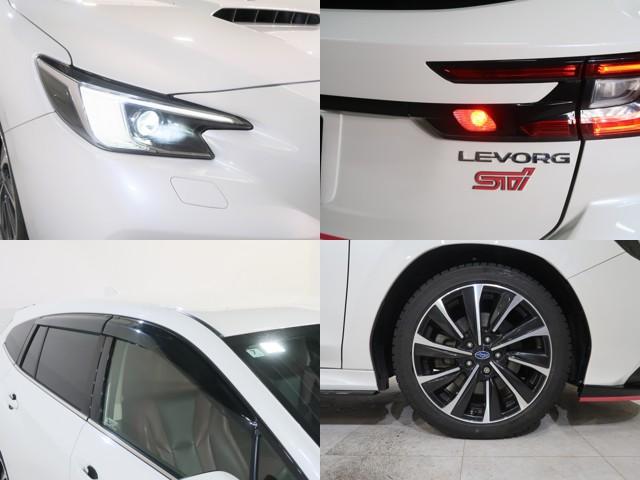 レヴォーグ ＳＴＩ　Ｓｐｏｒｔ　ＥＸ　ＥｙｅＳｉｇｈｔ　Ｘ搭載車　アイサイトＸ　フルエアロ　ＥＴＣ　純正エンジンスターター　フロントカメラ　サイドカメラ　バックカメラ　夏・冬タイヤホイールセット（4枚目）
