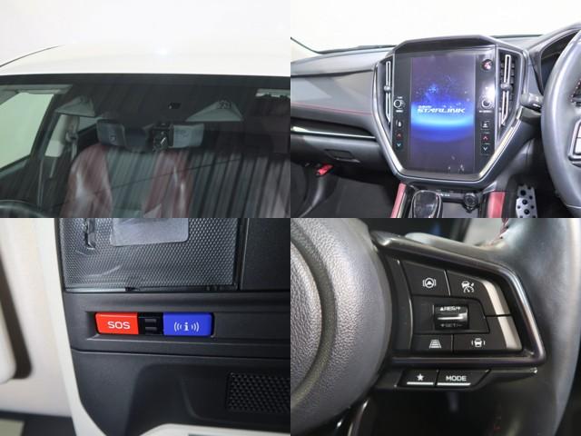 レヴォーグ ＳＴＩ　Ｓｐｏｒｔ　ＥＸ　ＥｙｅＳｉｇｈｔ　Ｘ搭載車　アイサイトＸ　フルエアロ　ＥＴＣ　純正エンジンスターター　フロントカメラ　サイドカメラ　バックカメラ　夏・冬タイヤホイールセット（8枚目）