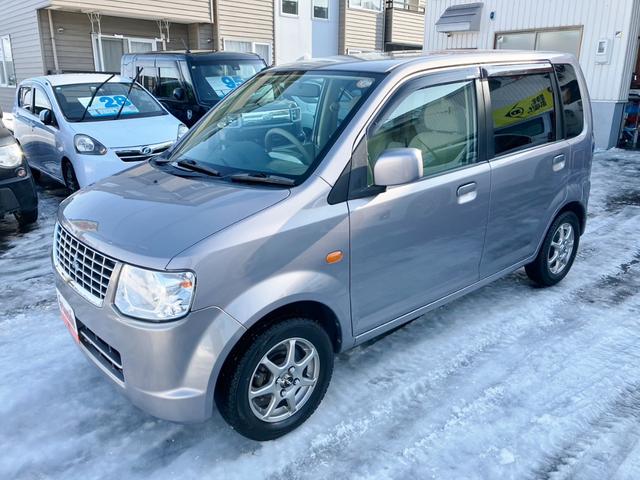 eKワゴン G 4WD ETC 電動格納ミラー シートヒーター パワーウインドウ エアコン 4AT キーレス ABS 本州仕入れ 夏冬タイヤ付(3枚目)