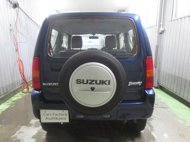 ジムニー ＸＧ　４ＷＤ　５ＭＴ車　キーレス　ＵＳＢオーディオ　走行４３７６６キロ　夏冬タイヤ付（3枚目）