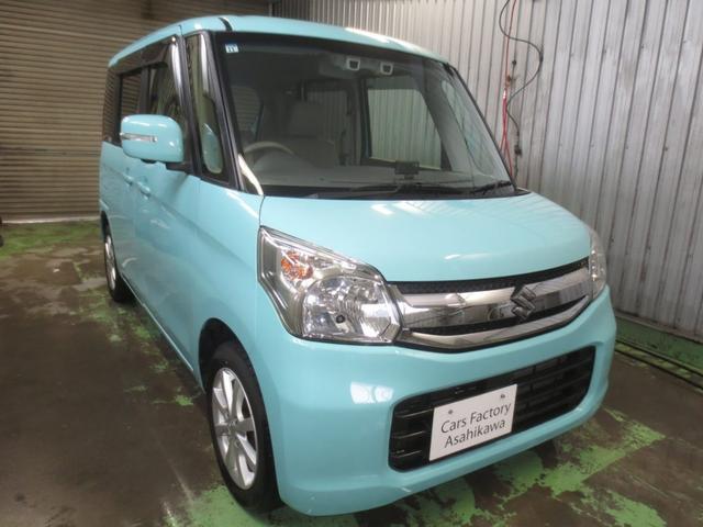 スペーシア T 4WD ターボ ナビTV Bluetooth USB ドラレコ 全方位カメラ 両側パワースライドドア 夏冬タイヤ付(4枚目)