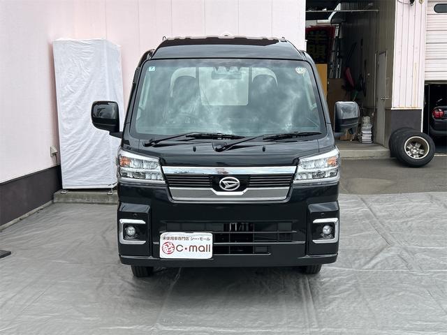 ハイゼットトラック ジャンボエクストラ　４ＷＤ　軽トラック　ＣＶＴ　衝突被害軽減システム　クリアランスソナー　スマートキー　アイドリングストップ　電動格納ミラー　オートライト　ＥＳＣ　エアコン　パワーステアリング　パワーウィンドウ（2枚目）