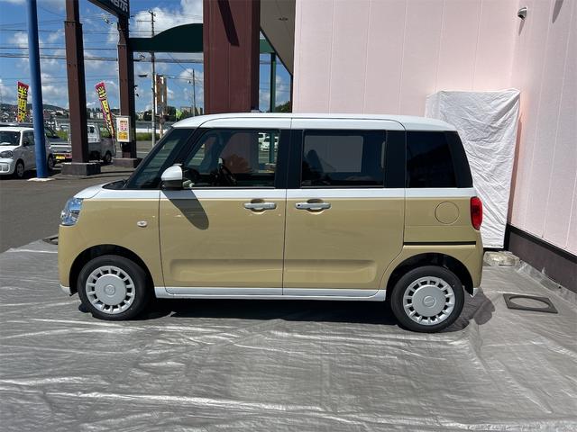 ムーヴキャンバス ストライプスＸ　バックカメラ　両側電動スライドドア　クリアランスソナー　衝突被害軽減システム　オートライト　スマートキー　アイドリングストップ　電動格納ミラー　ベンチシート　ＣＶＴ　ＡＢＳ　ＥＳＣ　エアコン（17枚目）