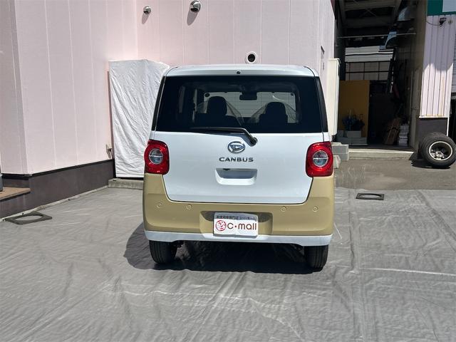 ムーヴキャンバス ストライプスＸ　バックカメラ　両側電動スライドドア　クリアランスソナー　衝突被害軽減システム　オートライト　スマートキー　アイドリングストップ　電動格納ミラー　ベンチシート　ＣＶＴ　ＡＢＳ　ＥＳＣ　エアコン（20枚目）