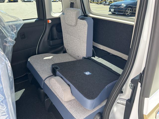 ムーヴキャンバス ストライプスＸ　バックカメラ　両側電動スライドドア　クリアランスソナー　衝突被害軽減システム　オートライト　スマートキー　アイドリングストップ　電動格納ミラー　ベンチシート　ＣＶＴ　ＡＢＳ　ＥＳＣ　エアコン（29枚目）