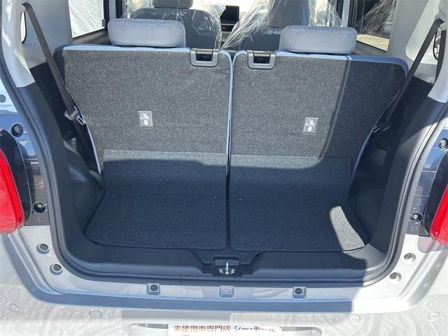 ムーヴキャンバス ストライプスＸ　バックカメラ　両側電動スライドドア　クリアランスソナー　衝突被害軽減システム　オートライト　スマートキー　アイドリングストップ　電動格納ミラー　ＣＶＴ　ＥＳＣ　エアコン　パワーステアリング（22枚目）