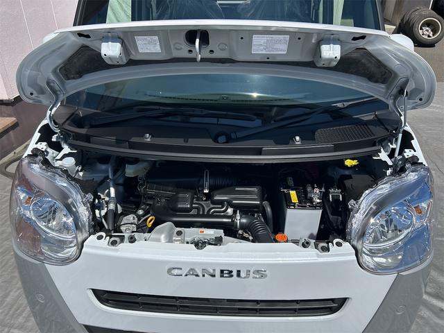 ムーヴキャンバス ストライプスＸ　バックカメラ　両側電動スライドドア　クリアランスソナー　衝突被害軽減システム　オートライト　スマートキー　アイドリングストップ　電動格納ミラー　ＣＶＴ　ＥＳＣ　エアコン　パワーステアリング（23枚目）