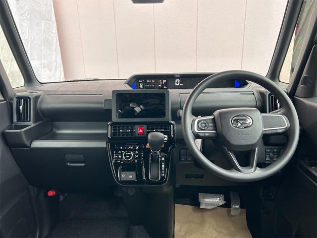 タント カスタムＸ　４ＷＤ　バックカメラ　両側電動スライドドア　クリアランスソナー　衝突被害軽減システム　オートライト　ＬＥＤヘッドランプ　スマートキー　アイドリングストップ　電動格納ミラー　シートヒーター　ベンチシート（5枚目）