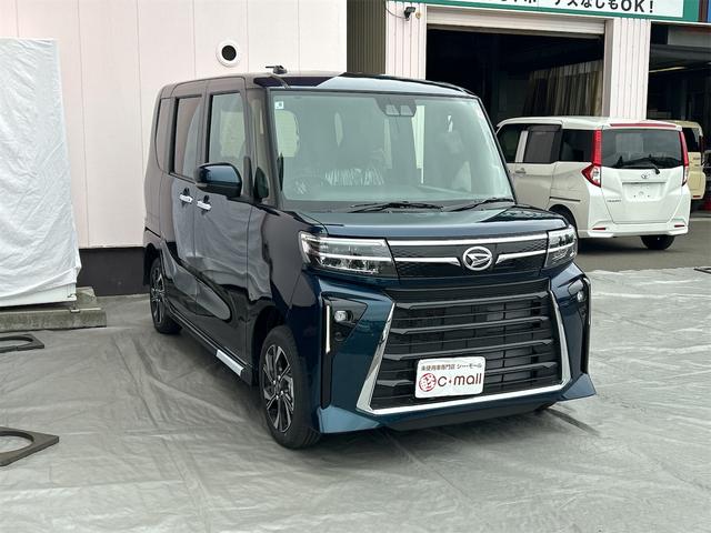 タント カスタムＸ　４ＷＤ　バックカメラ　両側電動スライドドア　クリアランスソナー　衝突被害軽減システム　オートライト　ＬＥＤヘッドランプ　スマートキー　アイドリングストップ　電動格納ミラー　シートヒーター　ベンチシート（15枚目）