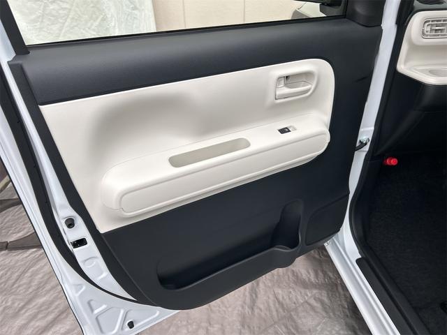 ムーヴキャンバス ストライプスＸ　４ＷＤ　バックカメラ　両側電動スライドドア　クリアランスソナー　衝突被害軽減システム　オートライト　スマートキー　アイドリングストップ　電動格納ミラー　ベンチシート　ＣＶＴ　盗難防止システム　ＡＢＳ（32枚目）