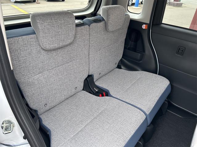 ムーヴキャンバス ストライプスＸ　４ＷＤ　バックカメラ　両側電動スライドドア　クリアランスソナー　衝突被害軽減システム　オートライト　スマートキー　アイドリングストップ　電動格納ミラー　ベンチシート　ＣＶＴ　盗難防止システム　ＡＢＳ（40枚目）