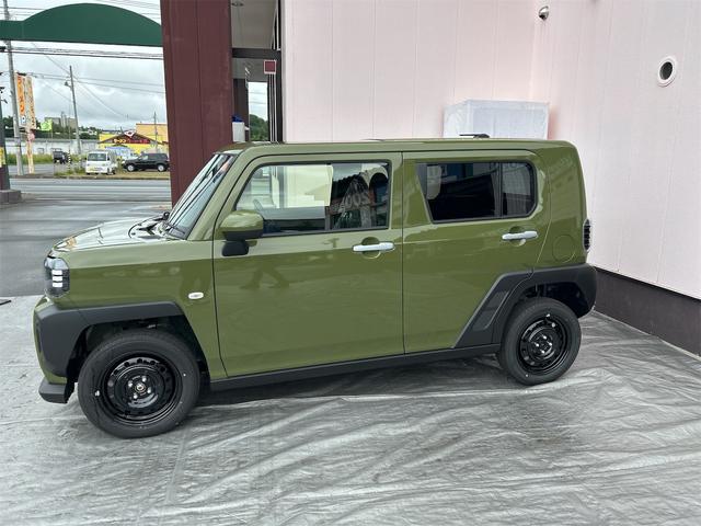 タフト Ｘ　４ＷＤ　バックカメラ　クリアランスソナー　レーンアシスト　衝突被害軽減システム　オートライト　ＬＥＤヘッドランプ　スマートキー　アイドリングストップ　電動格納ミラー　サンルーフ　ＣＶＴ（17枚目）