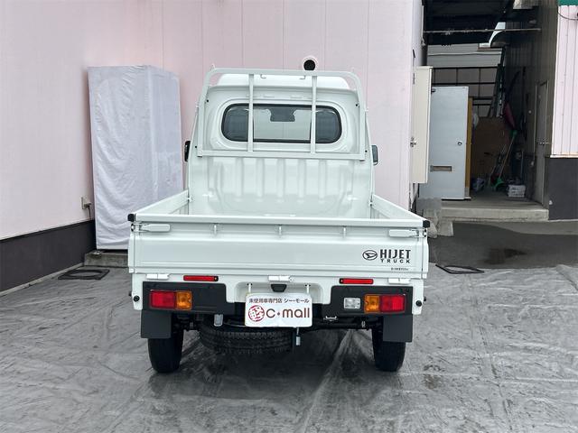 ハイゼットトラック ハイルーフ　４ＷＤ　ＣＶＴ　衝突被害軽減システム　クリアランスソナー　アイドリングストップ　オートライト　ＥＳＣ　エアコン　パワーステアリング（9枚目）