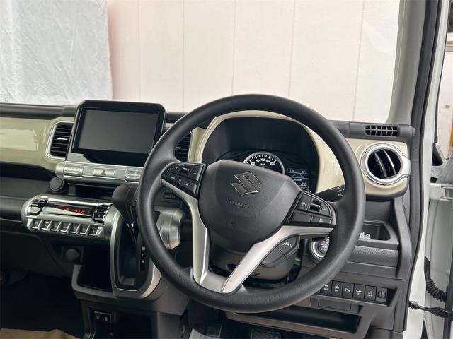 クロスビー ハイブリッドMV 4WD クリアランスソナー オートクルーズコントロール レーンアシスト 衝突被害軽減システム オートライト アルミホイール スマートキー アイドリングストップ 電動格納ミラー シートヒーター AT(5枚目)