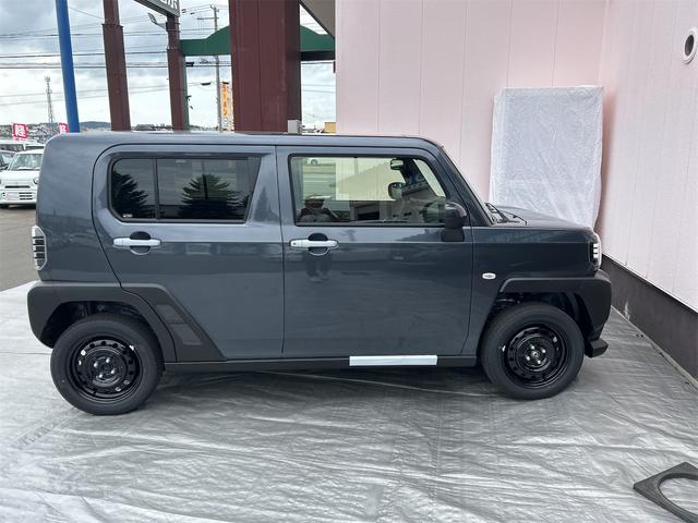 タフト Ｘ　４ＷＤ　バックカメラ　クリアランスソナー　衝突被害軽減システム　オートライト　ＬＥＤヘッドランプ　スマートキー　アイドリングストップ　電動格納ミラー　サンルーフ　ＣＶＴ　盗難防止システム　ＡＢＳ（18枚目）