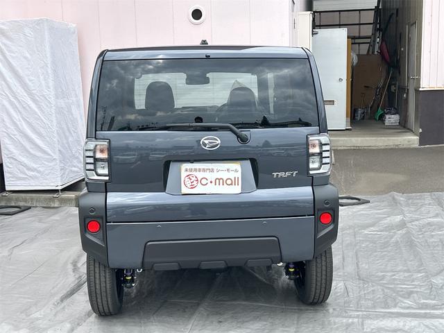 タフト Ｘ　４ＷＤ　バックカメラ　クリアランスソナー　衝突被害軽減システム　オートライト　ＬＥＤヘッドランプ　スマートキー　アイドリングストップ　電動格納ミラー　サンルーフ　ＣＶＴ　盗難防止システム　ＡＢＳ（20枚目）