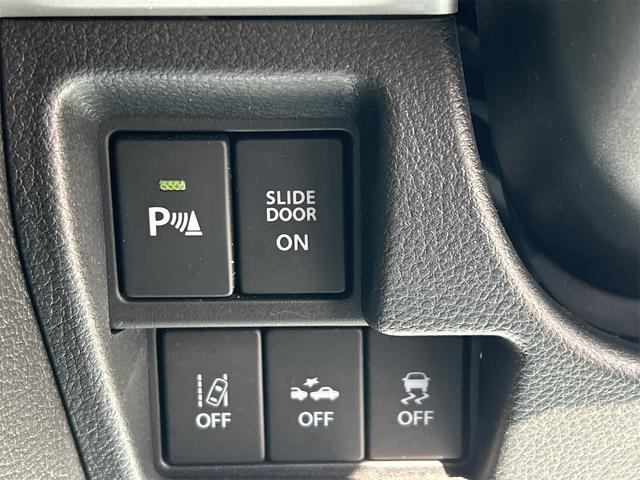 スペーシアカスタム ハイブリッドＧＳ　４ＷＤ　両側スライド・片側電動　ＴＶ　クリアランスソナー　レーンアシスト　衝突被害軽減システム　オートライト　ＬＥＤヘッドランプ　スマートキー　アイドリングストップ　電動格納ミラー　シートヒーター（11枚目）