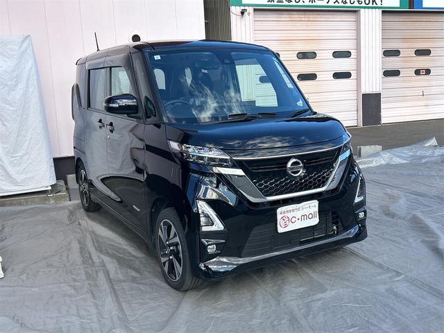 ルークス ハイウェイスター Gターボ 4WD 全周囲カメラ 両側電動スライドドア ナビ クリアランスソナー 衝突被害軽減システム オートライト LEDヘッドランプ スマートキー アイドリングストップ 電動格納ミラー シートヒーター(15枚目)