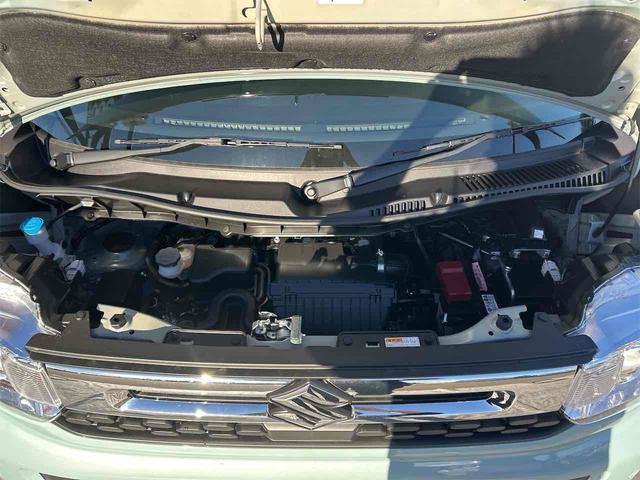 スペーシア ハイブリッドG 4WD 両側スライドドア クリアランスソナー 衝突被害軽減システム オートライト LEDヘッドランプ スマートキー アイドリングストップ 電動格納ミラー シートヒーター ベンチシート CVT(55枚目)