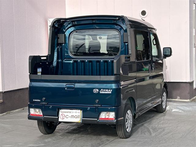 アトレー アトレーデッキバン　４ＷＤ　ＣＶＴ　衝突被害軽減システム　クリアランスソナー　オートクルーズコントロール　両側電動スライドドア　スマートキー　アイドリングストップ　電動格納ミラー　オートライト　ＥＳＣ　エアコン（19枚目）