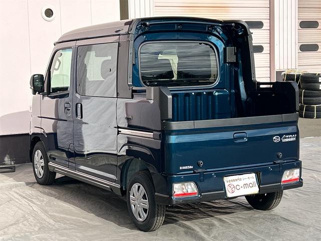 アトレー アトレーデッキバン　４ＷＤ　ＣＶＴ　衝突被害軽減システム　クリアランスソナー　オートクルーズコントロール　両側電動スライドドア　スマートキー　アイドリングストップ　電動格納ミラー　オートライト　ＥＳＣ　エアコン（21枚目）