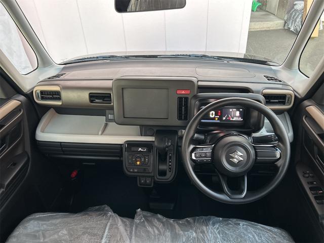 スペーシア ハイブリッドＧ　両側スライドドア　クリアランスソナー　オートライト　スマートキー　アイドリングストップ　電動格納ミラー　シートヒーター　ベンチシート　ＣＶＴ　ＡＢＳ　ＥＳＣ　エアコン　パワーステアリング（5枚目）