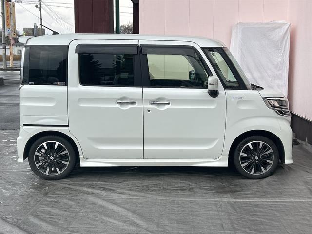 スペーシアカスタム ハイブリッドXSターボ 4WD ETC バックカメラ 両側電動スライドドア ナビ クリアランスソナー オートクルーズコントロール レーンアシスト 衝突被害軽減システム オートライト LEDヘッドランプ スマートキー(16枚目)