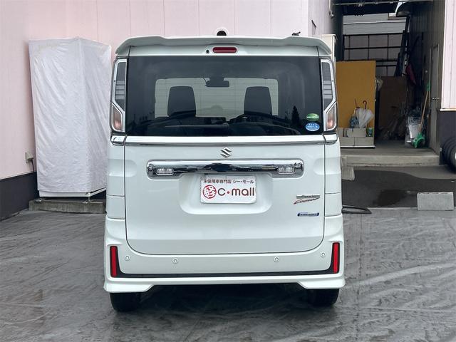 スペーシアカスタム ハイブリッドXS 全周囲カメラ 両側電動スライドドア ナビ クリアランスソナー レーンアシスト 衝突被害軽減システム オートライト スマートキー アイドリングストップ 電動格納ミラー シートヒーター ベンチシート(10枚目)