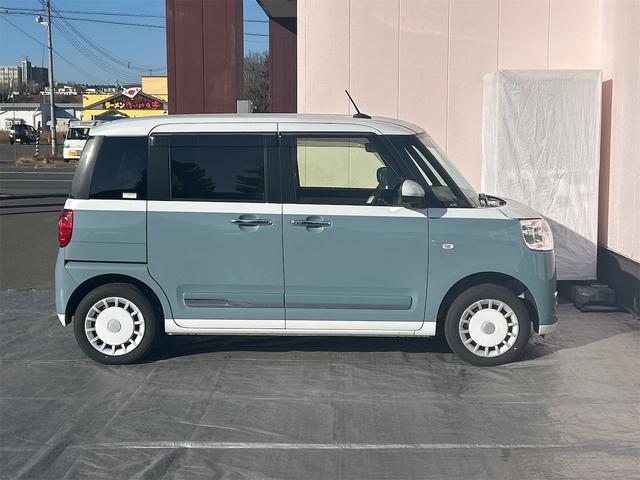 ムーヴキャンバス ストライプスＧ　４ＷＤ　ドライブレコーダー　バックカメラ　両側電動スライドドア　ナビ　クリアランスソナー　衝突被害軽減システム　オートライト　ＬＥＤヘッドランプ　スマートキー　アイドリングストップ　電動格納ミラー（17枚目）