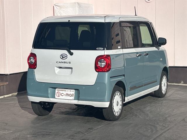 ムーヴキャンバス ストライプスＧ　４ＷＤ　ドライブレコーダー　バックカメラ　両側電動スライドドア　ナビ　クリアランスソナー　衝突被害軽減システム　オートライト　ＬＥＤヘッドランプ　スマートキー　アイドリングストップ　電動格納ミラー（18枚目）