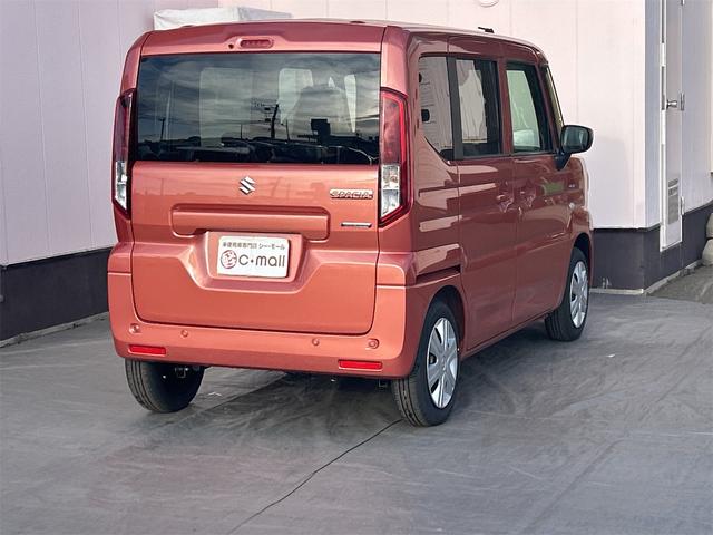 スペーシア ハイブリッドＧ　４ＷＤ　両側スライドドア　クリアランスソナー　衝突被害軽減システム　オートライト　ＬＥＤヘッドランプ　スマートキー　アイドリングストップ　電動格納ミラー　シートヒーター　ベンチシート　ＣＶＴ（18枚目）