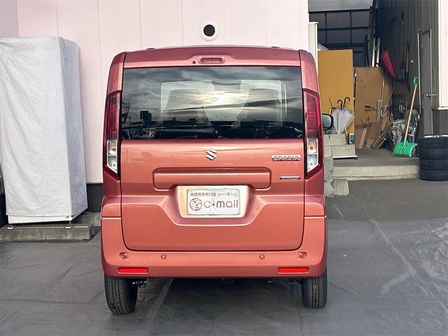 スペーシア ハイブリッドＧ　４ＷＤ　両側スライドドア　クリアランスソナー　衝突被害軽減システム　オートライト　ＬＥＤヘッドランプ　スマートキー　アイドリングストップ　電動格納ミラー　シートヒーター　ベンチシート　ＣＶＴ（19枚目）