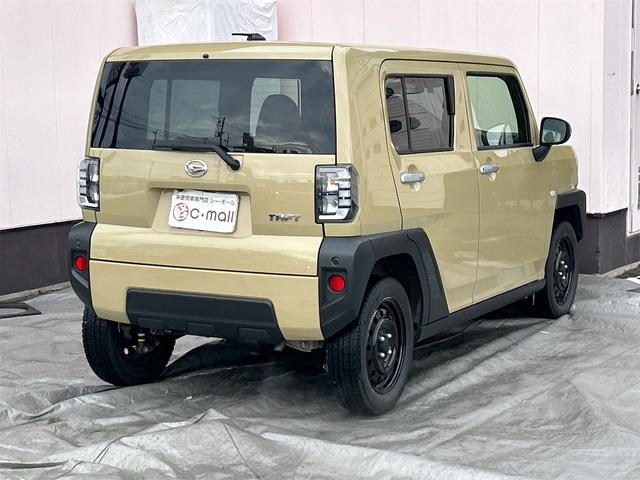 タフト Ｘ　クリアランスソナー　衝突被害軽減システム　オートライト　スマートキー　アイドリングストップ　電動格納ミラー　サンルーフ　ＣＶＴ　ＡＢＳ　ＥＳＣ　ＣＤ　ミュージックプレイヤー接続可　エアコン（19枚目）