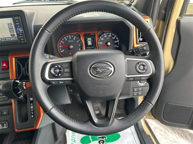 タフト Ｇターボ　ドライブレコーダー　バックカメラ　ナビ　クリアランスソナー　オートクルーズコントロール　衝突被害軽減システム　オートライト　スマートキー　アイドリングストップ　電動格納ミラー　シートヒーター（6枚目）