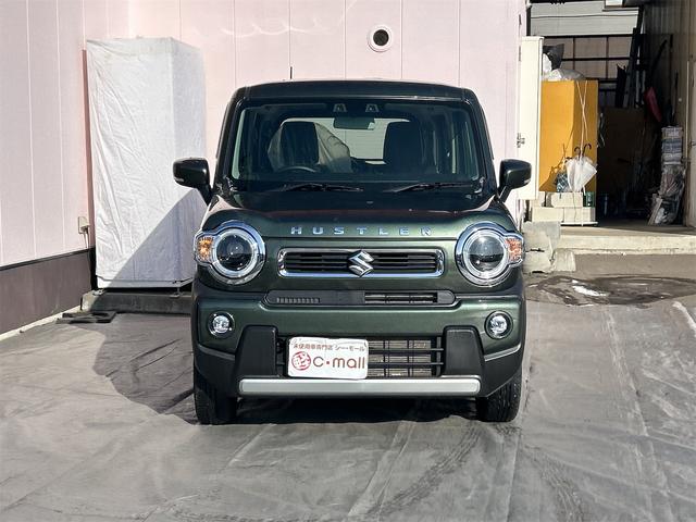 ハスラー ハイブリッドＸ　４ＷＤ　４ＷＤ　クリアランスソナー　レーンアシスト　衝突被害軽減システム　オートライト　ＬＥＤヘッドランプ　スマートキー　アイドリングストップ　電動格納ミラー　シートヒーター　ＣＶＴ　盗難防止システム　ＡＢＳ（5枚目）