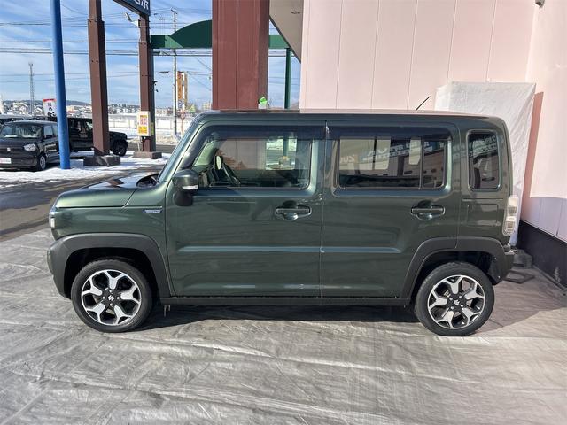 ハスラー ハイブリッドＸ　４ＷＤ　４ＷＤ　クリアランスソナー　レーンアシスト　衝突被害軽減システム　オートライト　ＬＥＤヘッドランプ　スマートキー　アイドリングストップ　電動格納ミラー　シートヒーター　ＣＶＴ　盗難防止システム　ＡＢＳ（7枚目）