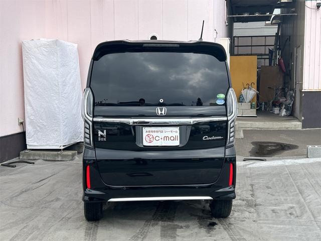 N-BOXカスタム Lターボ バックカメラ 両側電動スライドドア ナビ クリアランスソナー オートクルーズコントロール レーンアシスト 衝突被害軽減システム オートライト スマートキー アイドリングストップ 電動格納ミラー(10枚目)