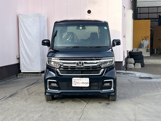 N-BOXカスタム L バックカメラ 両側スライド・片側電動 ナビ TV クリアランスソナー オートクルーズコントロール レーンアシスト 衝突被害軽減システム オートライト スマートキー アイドリングストップ 電動格納ミラー(5枚目)