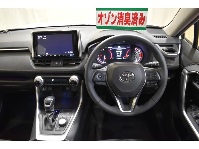 ＲＡＶ４ Ｇ　Ｚパッケージ　４ＷＤ　ナビ　ＥＴＣ　バックカメラ　レザーシート　運転席パワーシート　シートヒーター　トヨタセーフティーセンス　デジタルインナーミラー　ブラインドスポットモニター　ハンドルウォーマー　パワーバックドア（5枚目）