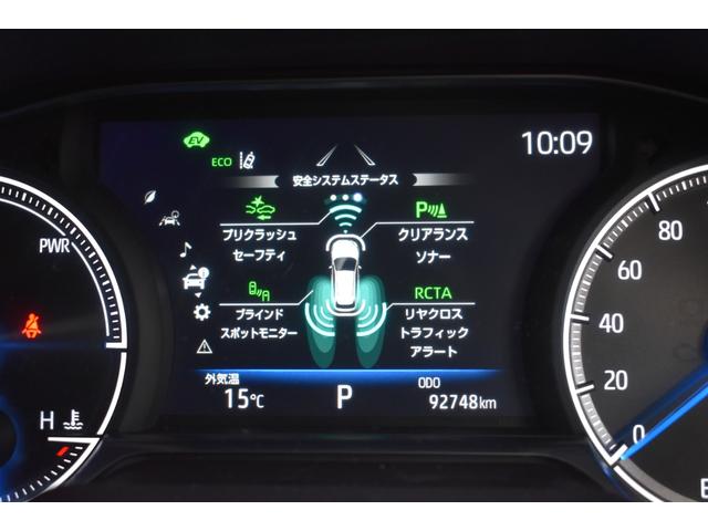 ハリアーハイブリッド Ｇ　４ＷＤ　クルーズコントロールトヨタセーフティーセンス　純正ディスプレイオーディオＤＴＶ　ナビ　パワーバックドア　ハーフレザーシート運転席パワーシート　ＡＣ１００Ｖ　ブラインドスポットモニター（27枚目）