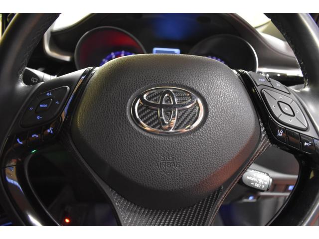 C-HR G-T 4WD 純正ナビ DTVバックカメラ エアロ付きF.S.R クルーズコントロールトヨタセーフティーセンス 前後ドライブレコーダー ハーフレザーシート シートヒーター オートマチックハイビーム ターボ車(14枚目)