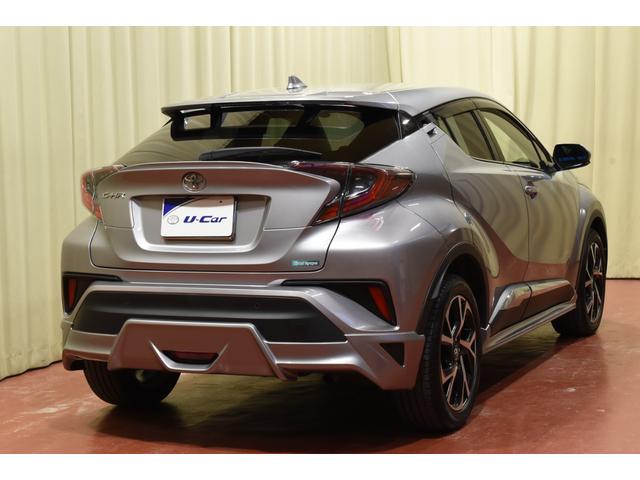 C-HR G-T 4WD 純正ナビ DTVバックカメラ エアロ付きF.S.R クルーズコントロールトヨタセーフティーセンス 前後ドライブレコーダー ハーフレザーシート シートヒーター オートマチックハイビーム ターボ車(17枚目)