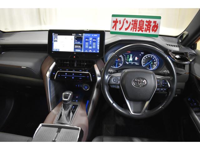 ハリアーハイブリッド Ｚ　レザーパッケージ　４ＷＤ　ディスプレイオーディオＤＴＶライブビューカメラ　ＴＳＳ　クルーズコントロール　レザーシート運転席助手席パワーシート　サンルーフ付　パワーバックドア　ハンドルウォーマー　モデリスタエアロ　ＥＴＣ（26枚目）