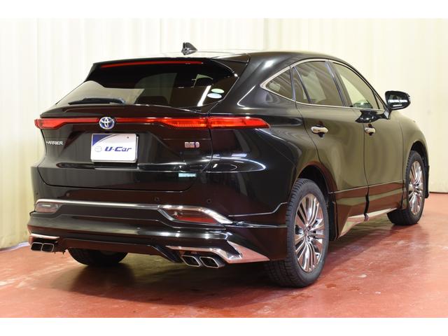 ハリアーハイブリッド Ｚ　レザーパッケージ　４ＷＤ　ディスプレイオーディオＤＴＶライブビューカメラ　ＴＳＳ　クルーズコントロール　レザーシート運転席助手席パワーシート　サンルーフ付　パワーバックドア　ハンドルウォーマー　モデリスタエアロ　ＥＴＣ（29枚目）