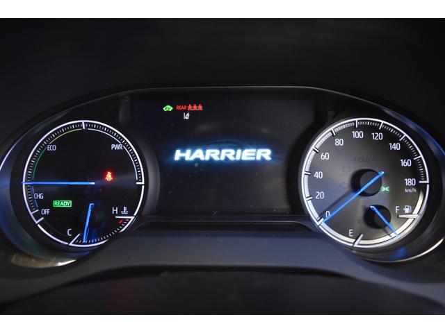 ハリアーハイブリッド Z 4WD 純正ディスプレイオーディオ ナビ ライブビューカメラ パワーバックドア ハーフレザーシート クルーズコントロールトヨタセーフティーセンス ETC2.0 クリアランスソナー BSM RCTA(12枚目)