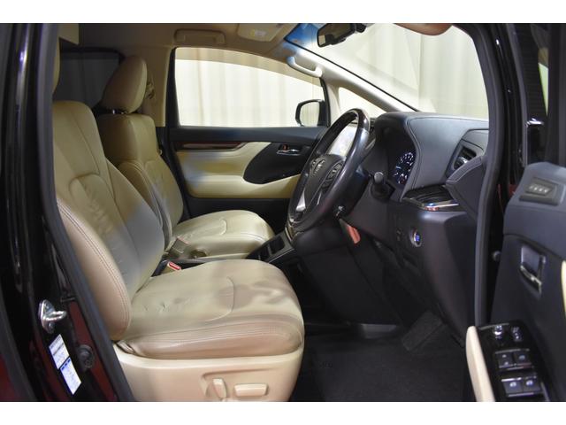 アルファード 2.5G 4WD MOPナビ リヤフィリップダウンモニター DTVライブビューカメラ パワーバックドア TSSクルーズコントロール 運転席助手席パワーシート 革調シートカバー ECT クリアランスソナー(4枚目)