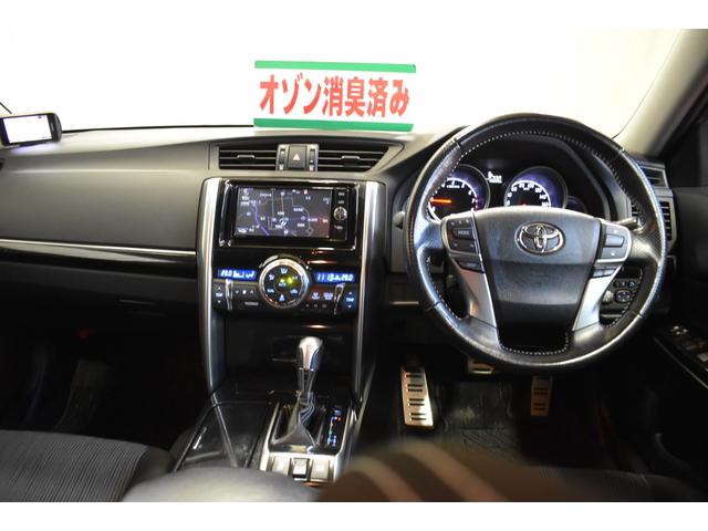マークX 250S Four 4WD 純正ナビ DTVバックカメラ 前後ドライブレコーダー 運転席助手席パワーシート シートヒーター クルーズコントロールトヨタセーフティーセンス プッシュスタート 横滑り防止VSC(14枚目)