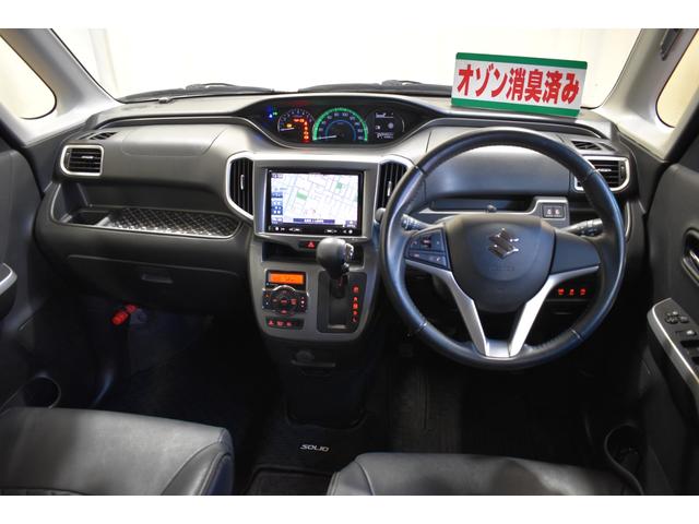 ソリオ ハイブリッドＭＺ　４ＷＤ　ナビ　ＤＴＶバックカメラ　アルパイン後席モニター　両側パワースライドドア　プッシュスタート　シートカバー付　横滑り防止　フォーグランプ　オートエアコン（13枚目）