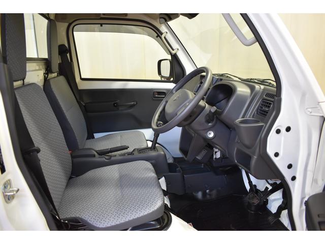 キャリイトラック KCエアコン・パワステ 4WD スズキセーフティーサポート エアコン パワーステアリング パワーウインド クリアランスソナー ライトレベリング サイドバイザー 冬タイヤ新品ホイール付 届出済み未使用車(4枚目)