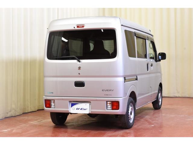 エブリイ ＰＡリミテッド　４ＷＤ　スズキセーフティーサポート　クリアランスソナー　ドアサイドバイザー　新品スタッドレスホイール付　オートマチックハイビーム　届出済み未使用車（14枚目）